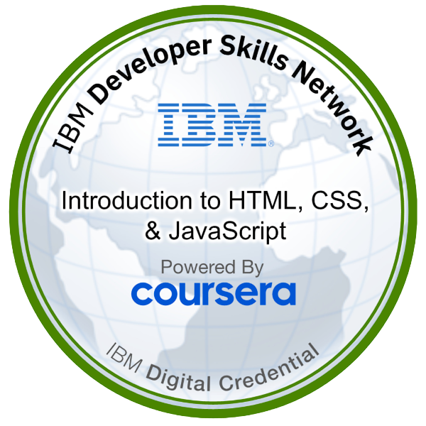 Introduction to HTML, CSS, & JavaScript
